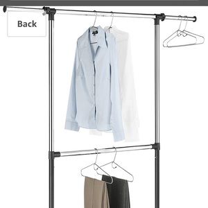 2 rod hanging garment